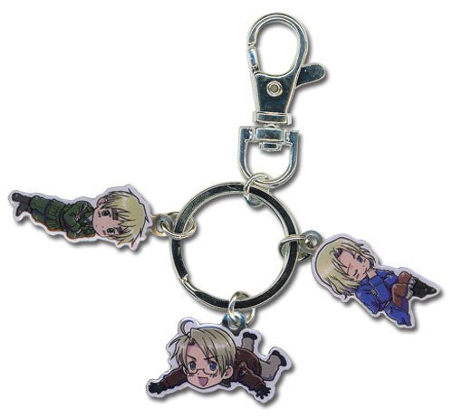 Hetalia Allies Metal Keychain