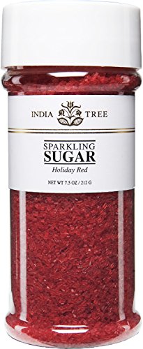 Holiday Red Sparkling Sugar, Tall Jar, 7.5 oz