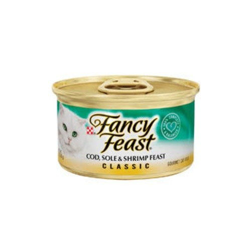 Fancy Feast Cod, Sole, & Shrimp Feast 3 oz