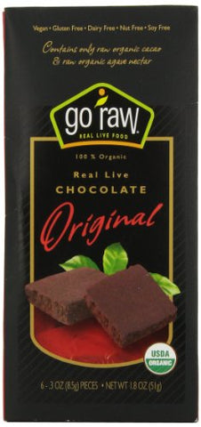 GO RAW Chocolates Super Raw, 1.8 oz