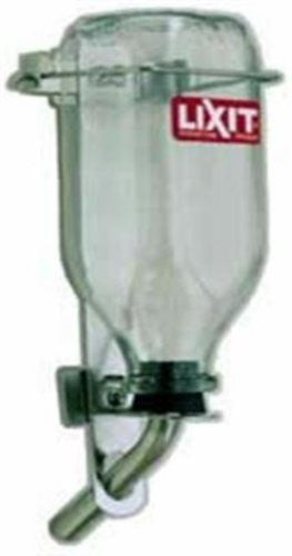 Lixit Glass Bottle with Large Tuff Tip 32oz