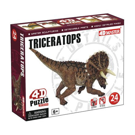 Triceratops 4D Dinosaur Puzzle