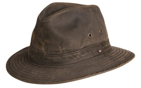 Crushable Weathered Safari Hat - Brown, XX-Large