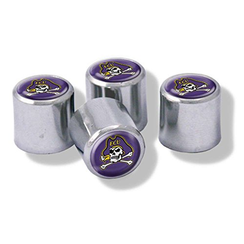 Auto Accessory, Valve Stem Caps, Chromed Plastic, 3/4" x 3/4" x 3/4", East Carolina, 4 pcs/set (not in pricelist)