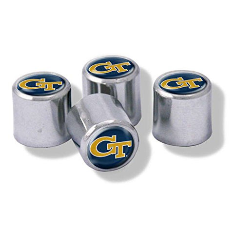Auto Accessory, Valve Stem Caps, Chromed Plastic, 3/4" x 3/4" x 3/4", Georgia Tech, 4 pcs/set (not in pricelist)