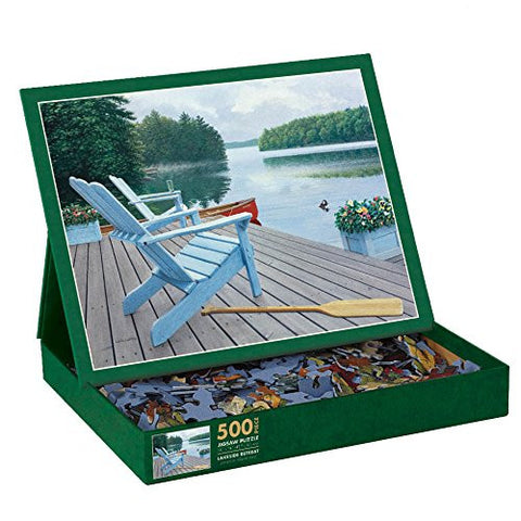 500 Piece Puzzles, Lakeside Retreat