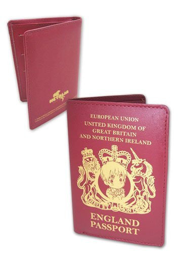 Hetalia England Passport Wallet
