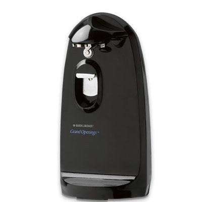 B&D Can Opener/Knife Sharpener - Black