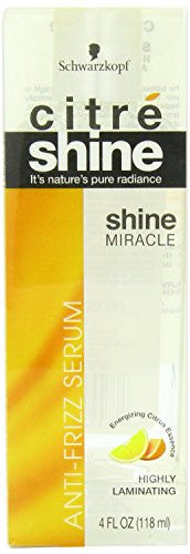 Citre Shine Serum Anti-Frizz Shine Miracle 4oz