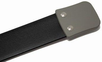 1.5" Liger Gun Belt (Black, Size: 40")