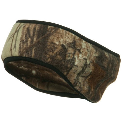 Outdoor, Light Weight Fleece Camo Head Band - Realtree XTVA (One size fits most)
