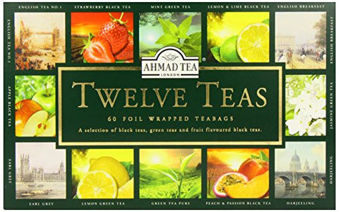 AHMAD TWELVE TEAS 60 BAG