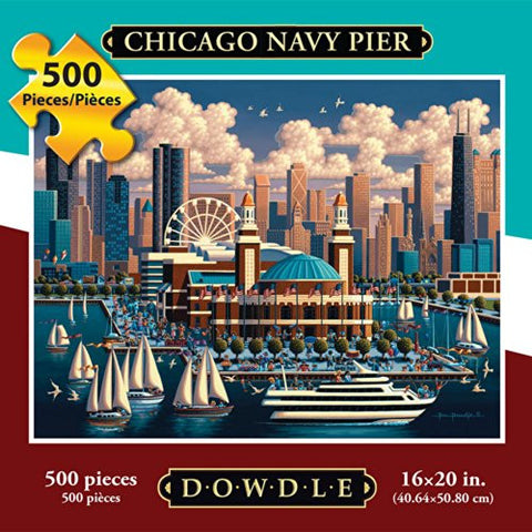 Chicago Navy Pier 500 Piece Puzzle