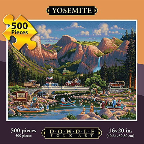 Yosemite 500 Piece Puzzle