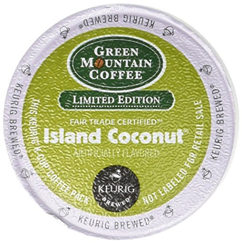 Green Mountain Coffee, Island Coconut, SPRING LTO, k-cup