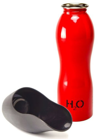 H2O4K9 - Dog Water Bottle - 25 oz, Red