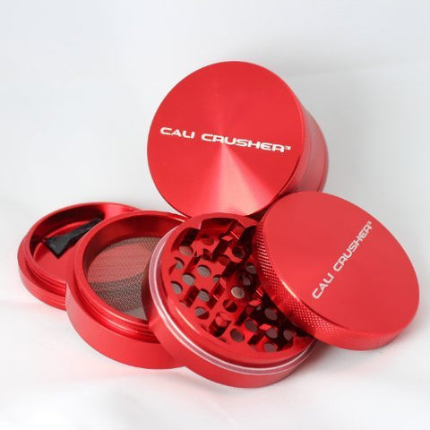 Cali Crusher 2.5" Hard Top 4 Pieces (Red)