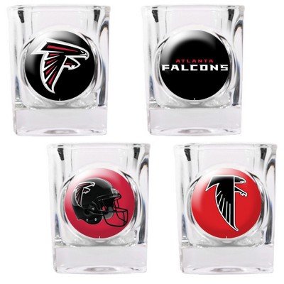 Atlanta Falcons 4pc Shot Glass Set