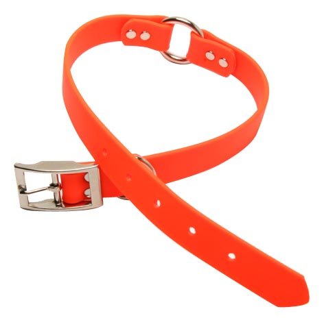 Mendota DuraSoft Hunt Collar - Orange, 1" x 18"