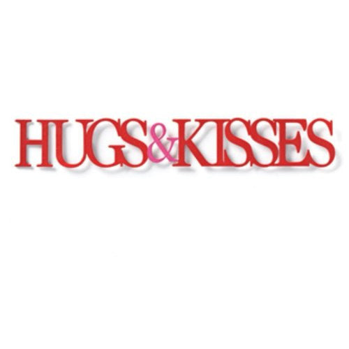 Embellish Your Story Hugs And Kisses Word Magnet