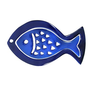 Aluminium Trivet - Painted - Two Pieces - Fish