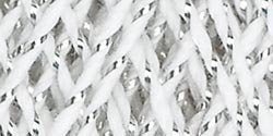 Aunt Lydia's- Metallic Crochet Thread Size 10, White & Silver (3 Packs)