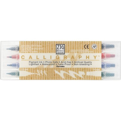 Zig Memory System Calligraphy, 4 Colors Set