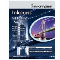 Metallic Paper Satin, 255 gsm, 10 mil, Metallic Satin Surface, 4 x 6, 50 Sheets