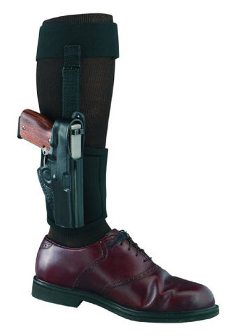 Ankle Holster, Black, Plain Finish, Fits Glock 26, 27, 33, 39