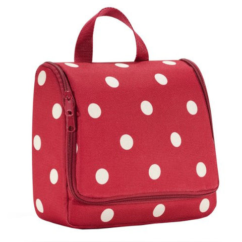 toiletbag ruby dots