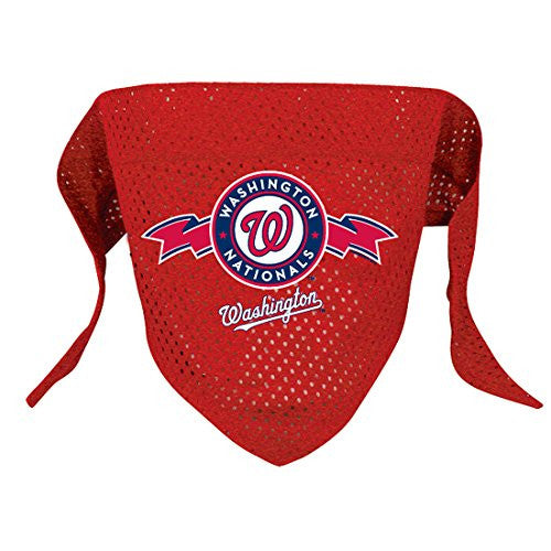 Washington Nationals Mesh Dog Bandana, S