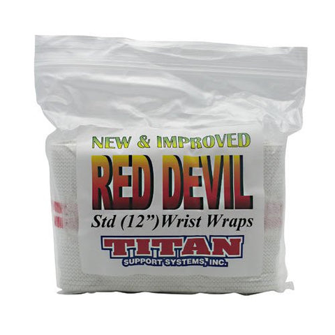 Red Devil Standard 12 Inch Wrist Wraps