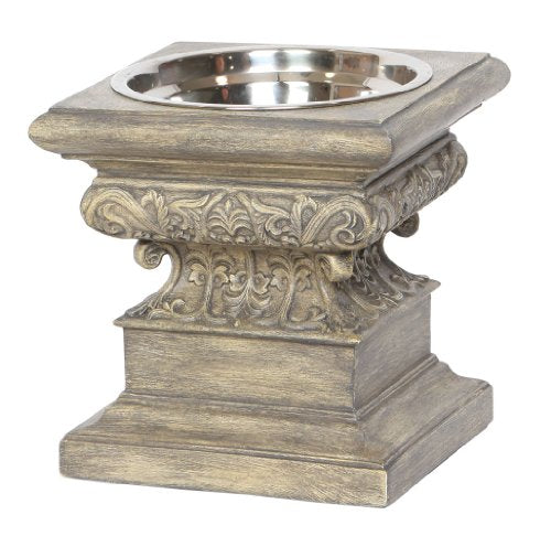 Unleashed Life Adour Raised Dog Bowls, Medium