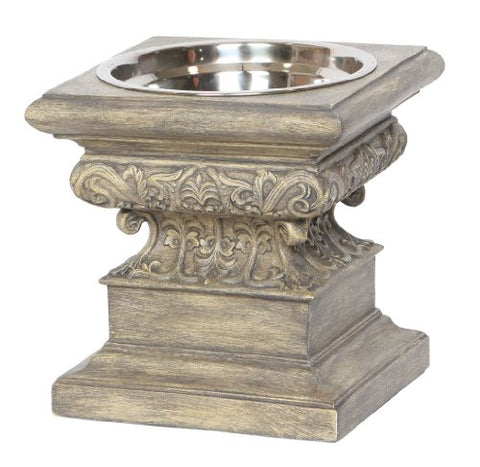 Unleashed Life Adour Raised Dog Bowls, Medium