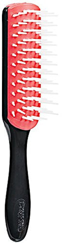 Black Handle,White Pad Styler, 7-row medium