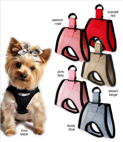 Ultra USA Choke Free Dog Harness, Stretch Limo Black, Large