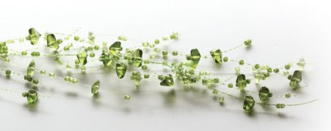 5' Green Bead Garland