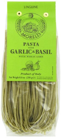 Pastificio Morelli Linguine with Basil and Garlic, 8.8oz