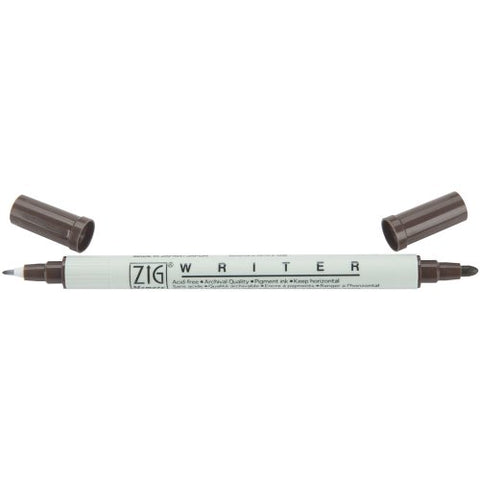 Zig Memory System Writer, .5 mm and 1.2 mm 1 pc. blister pack - Chocolate