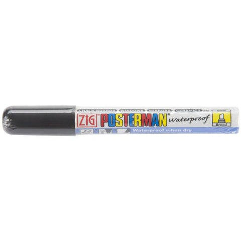 Zig Posterman Broad 1 pc. blister pack - Black