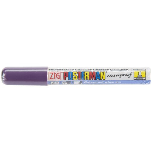 Zig Posterman Broad 1 pc. blister pack - Violet