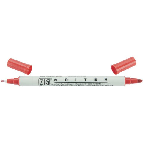 Zig Memory System Writer, .5 mm and 1.2 mm 1 pc. blister pack - Pure Red