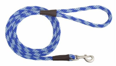 Mendota Snap Leash - Sapphire, 1/2" X 6'