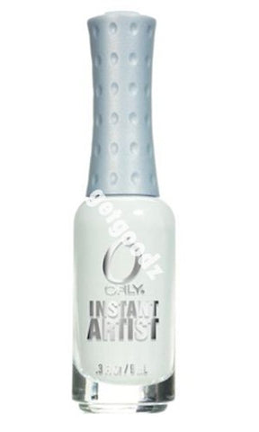 Orly Instant Artist (Water Based), 0.3 oz, Crisp White
