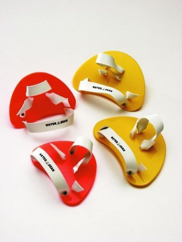 Water Gear Finger Paddles (Senior (Yellow))