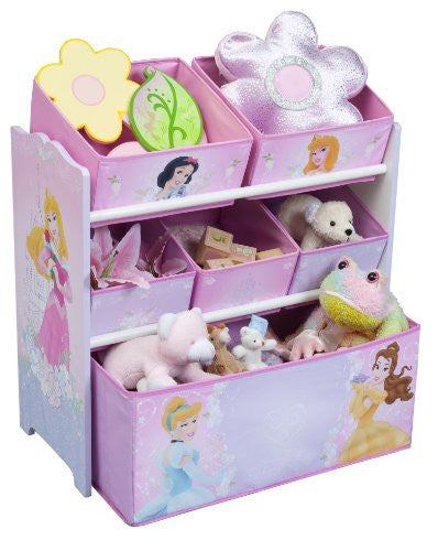 Disney Princess Multi-Bin Toy Organizer