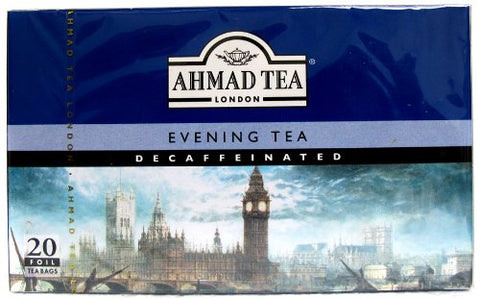 AHMAD EVENING DECAF.20BAG