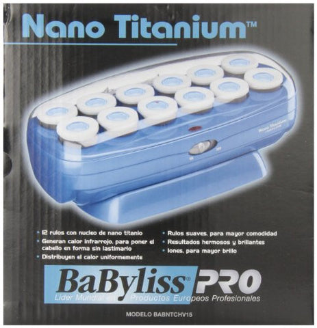 Nano Titanium Pro 12 Jumbo Roller Hairsetter