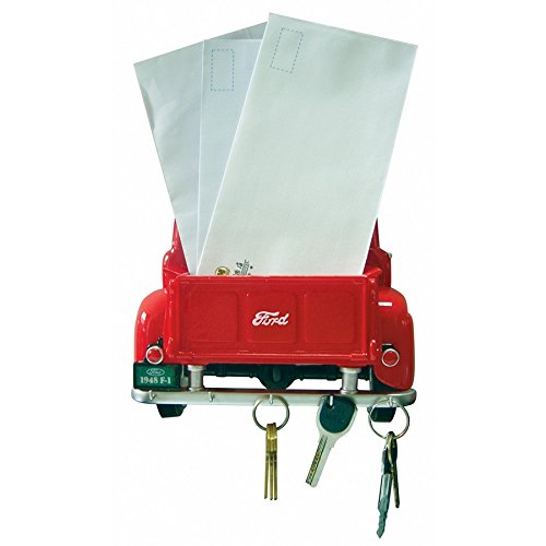 1948 FORD F1 PICKUP TRUCK KEY RACK & LETTER HOLDER - 7.68" x 3.15" x 7.28"