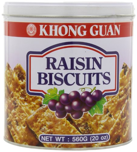 Khong Guan Raisin Biscuits (Tin) 560 g / 1 lb  4 oz